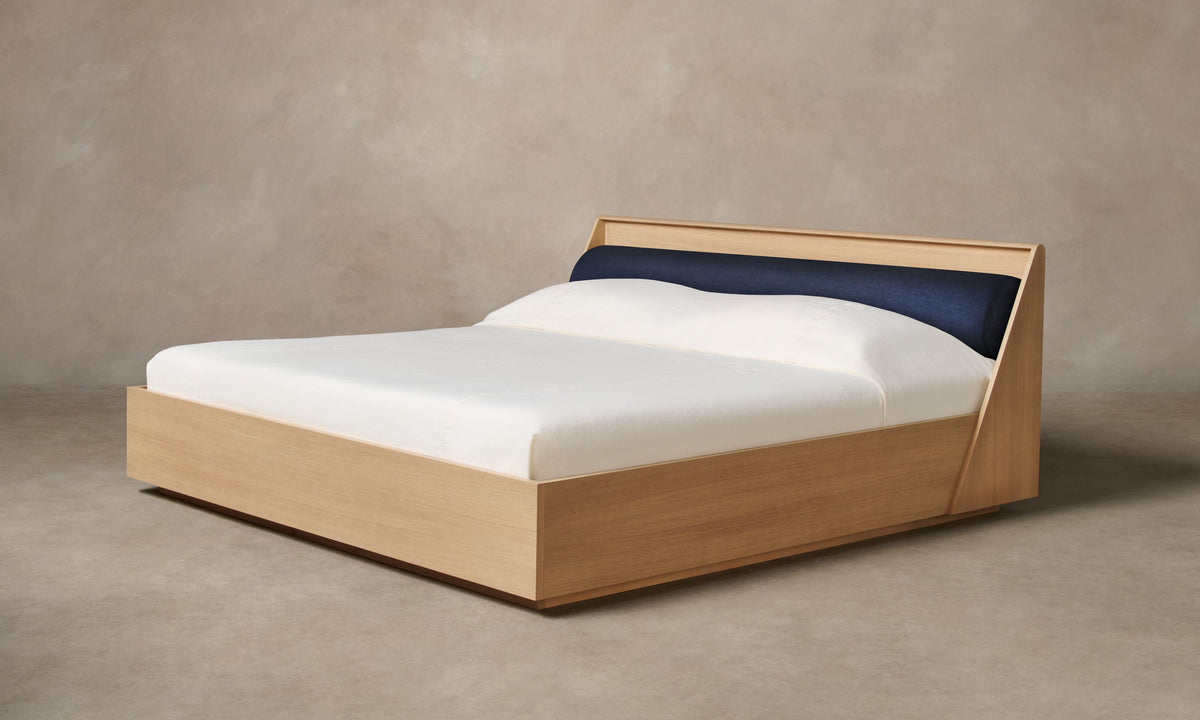 The Verne Bed - Performance Velvet Midnight