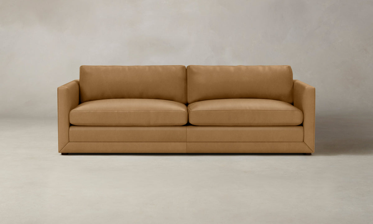 The Warren Sofa - Costa Leather Nutmeg