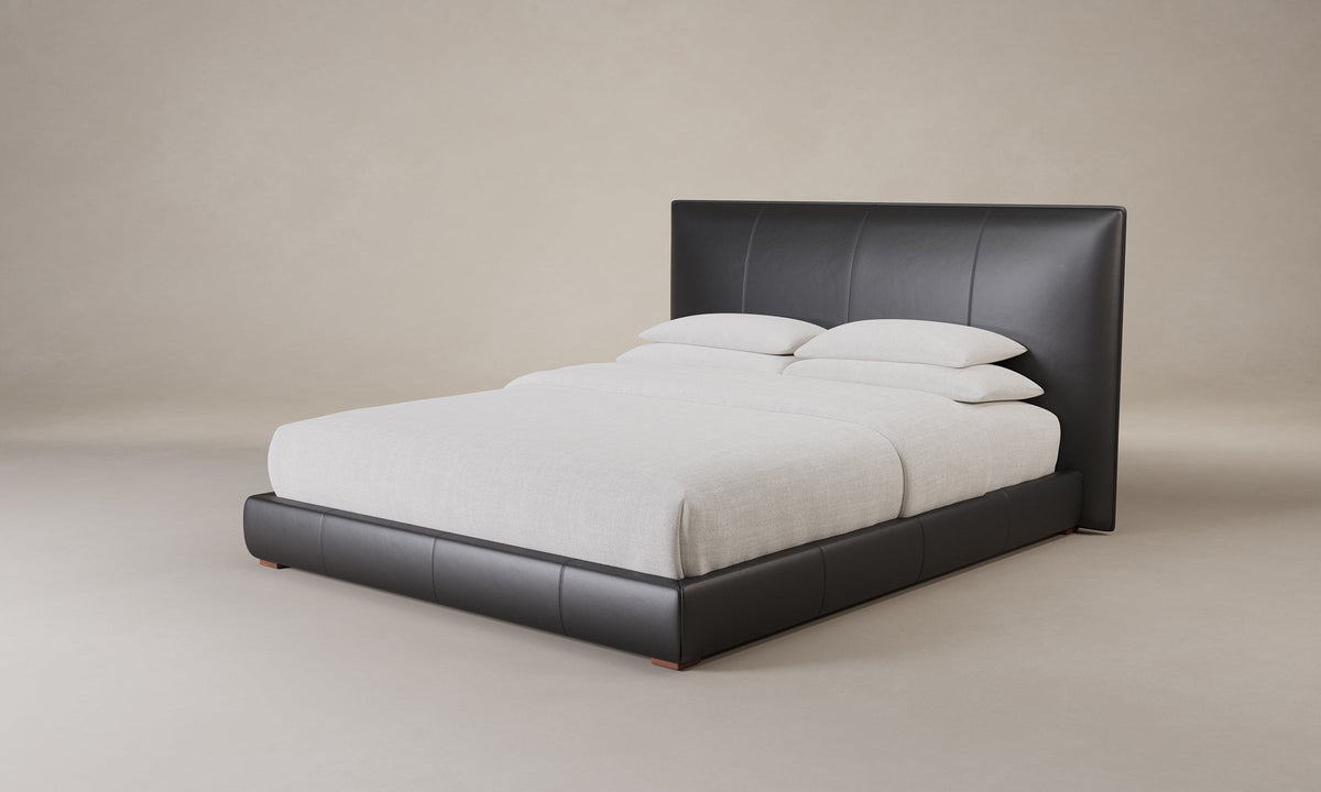 The Wythe Bed - Costa Leather Jet