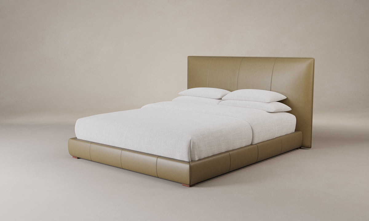 The Wythe Bed - Costa Leather Portobello