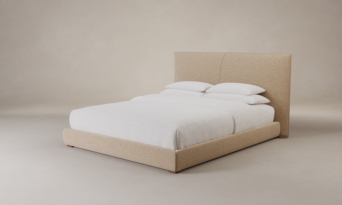 The Wythe Bed - Heritage Belgian Linen Chai