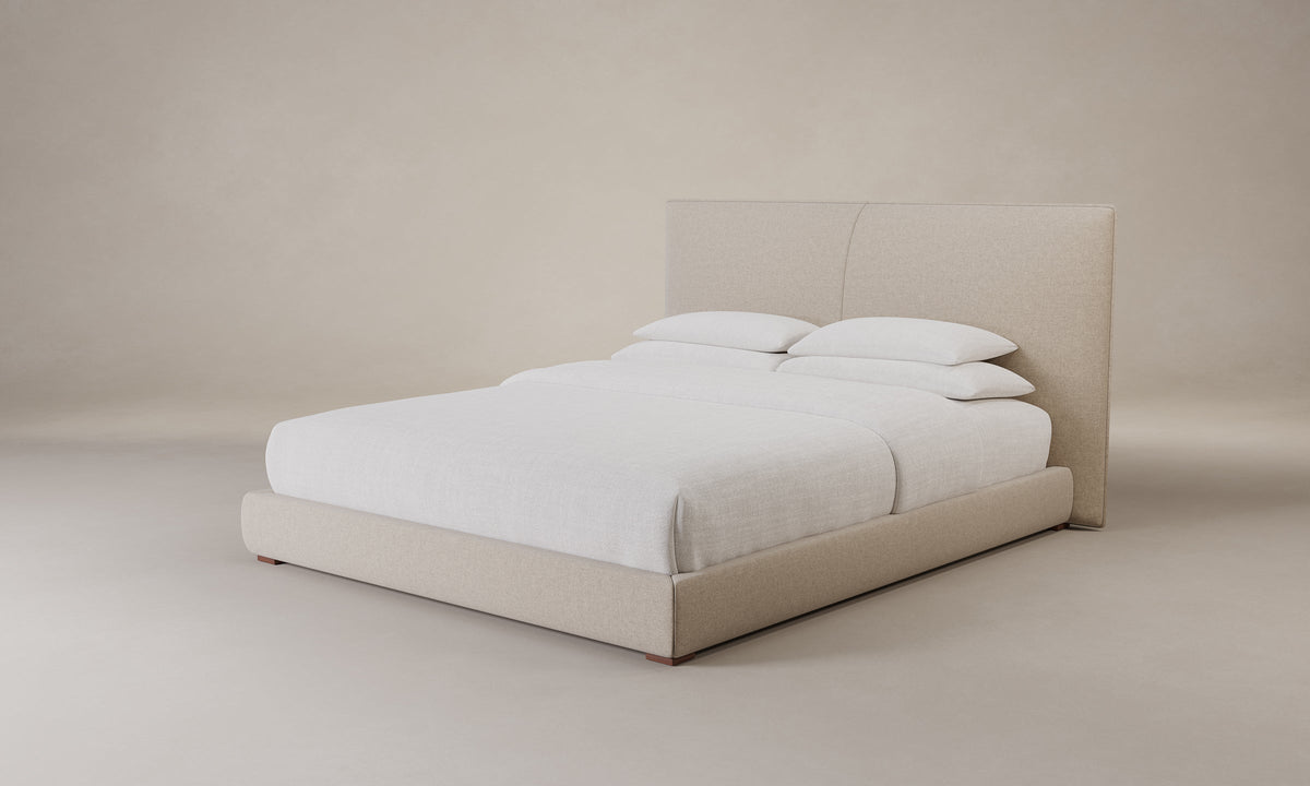 The Wythe Bed - Italian Brushed Wool Fox