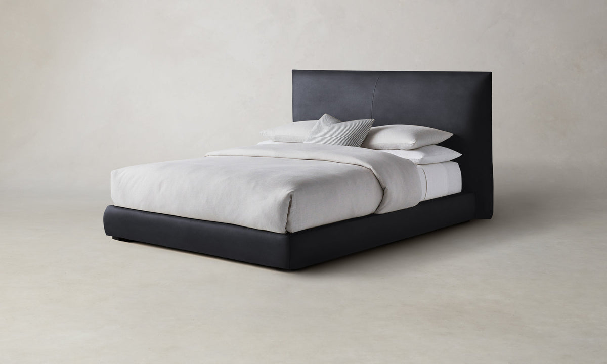 The Wythe Bed - Marled Alpaca Velvet Nightfall