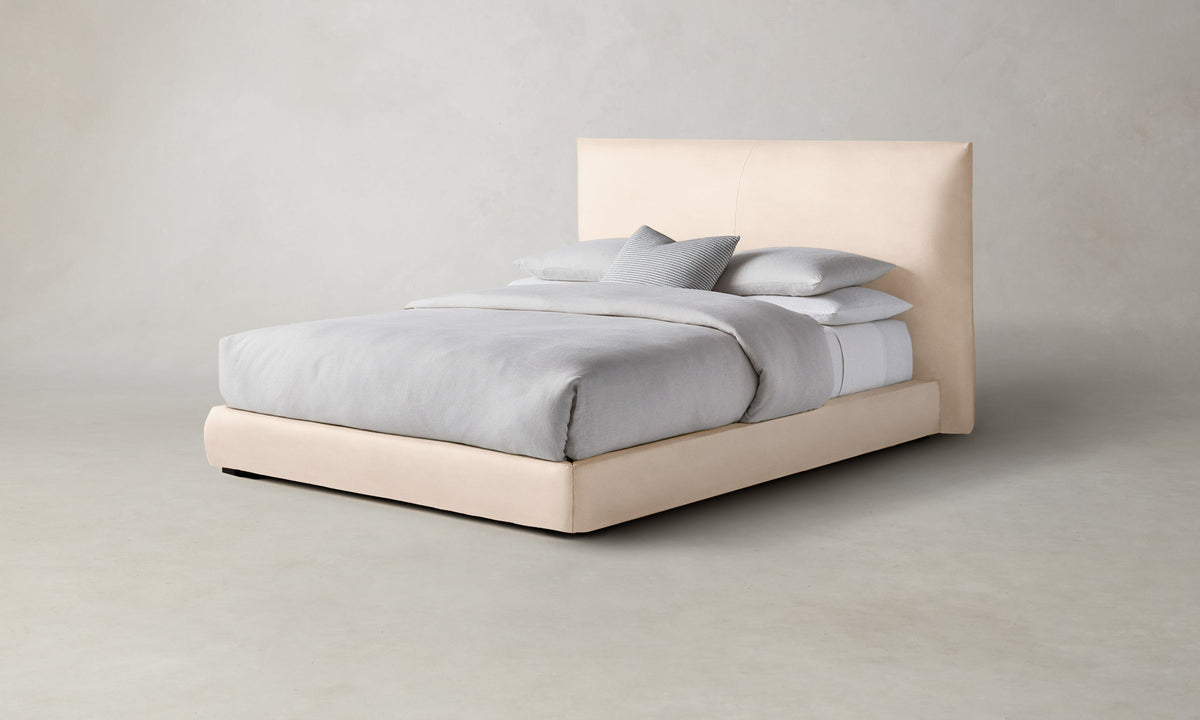 The Wythe Bed - Marled Alpaca Velvet Rosette