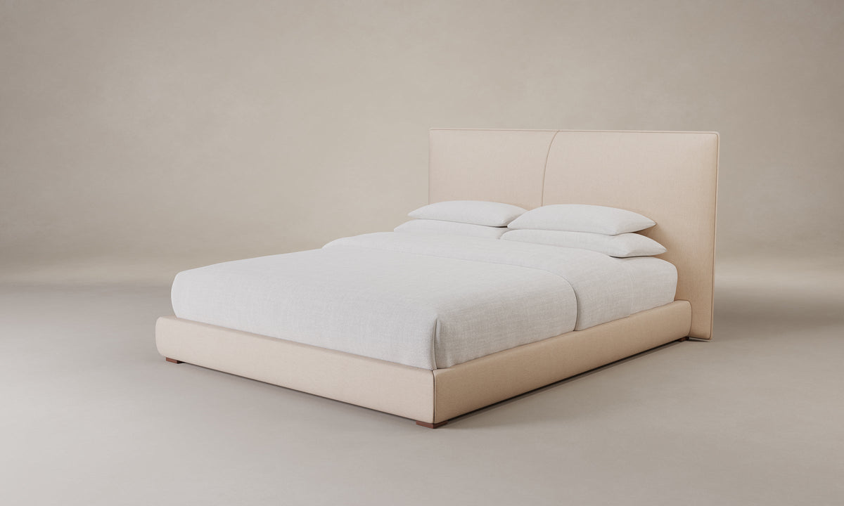 The Wythe Bed - Marled Alpaca Velvet Rosette