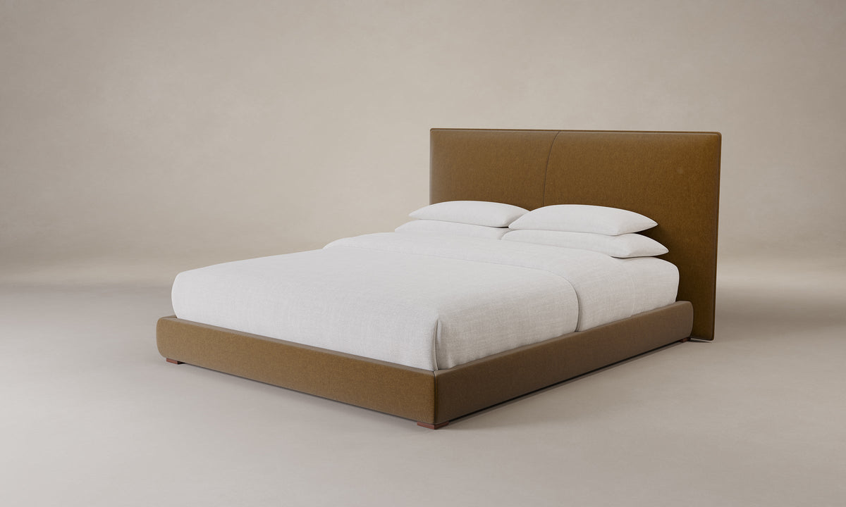 The Wythe Bed - Mohair Brown Sugar
