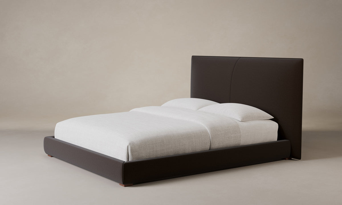 The Wythe Bed - Mohair Chocolate