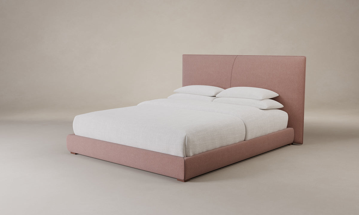 The Wythe Bed - Mohair Peony