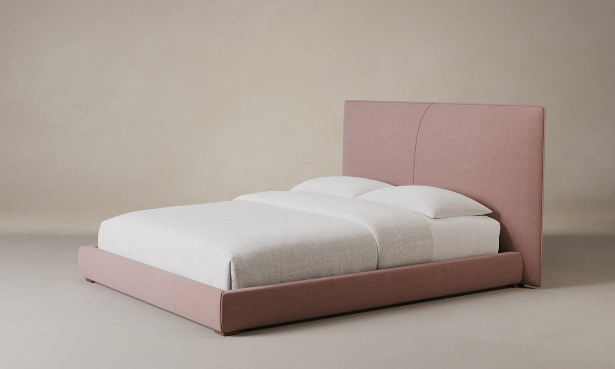 The Wythe Bed - Mohair Peony