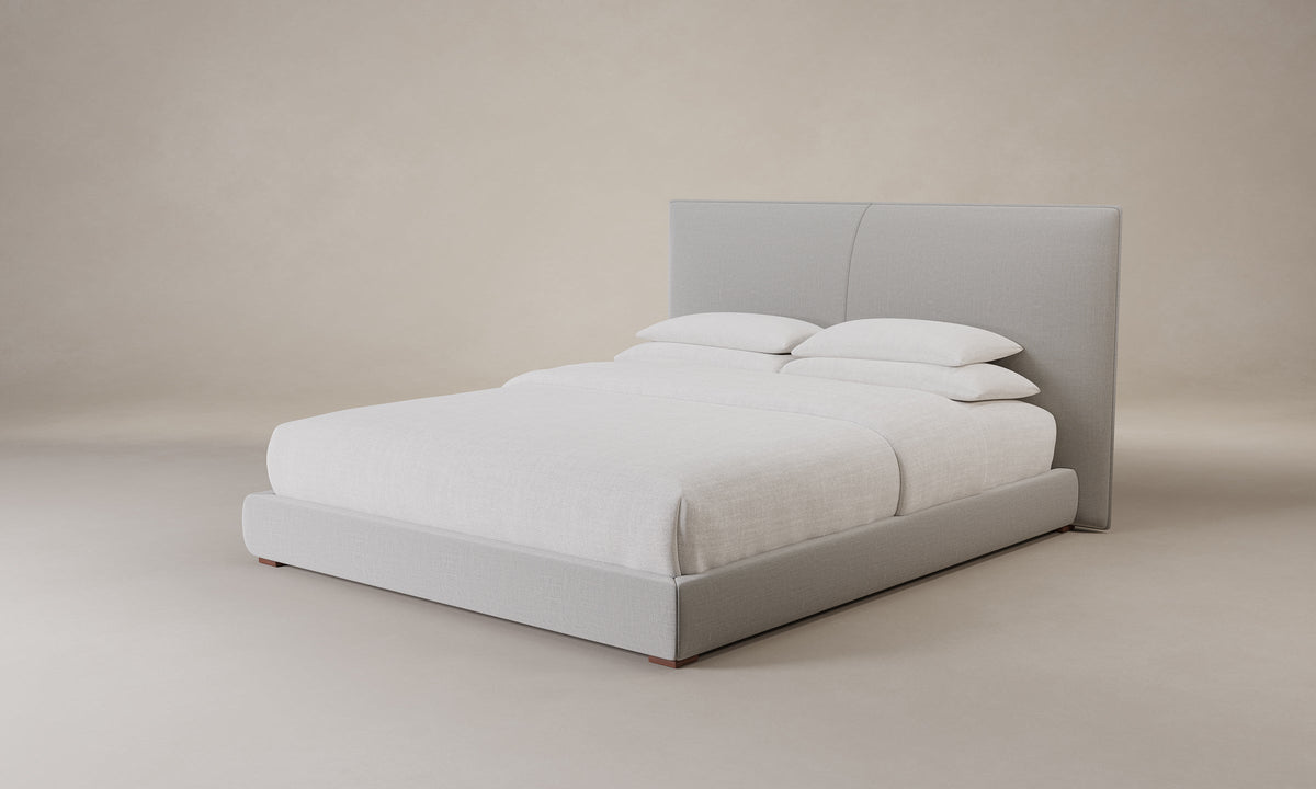 The Wythe Bed - Performance Linen Weave Cloud