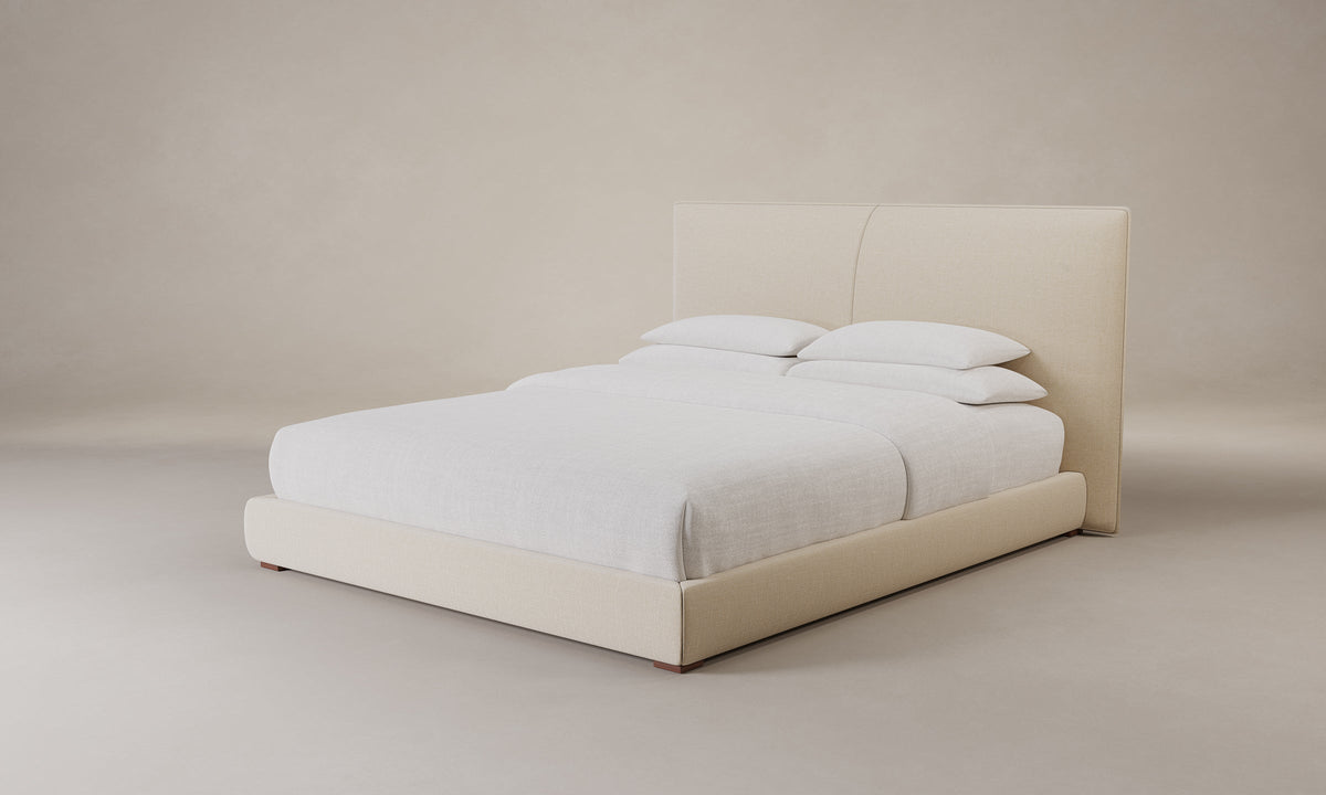 The Wythe Bed - Performance Linen Weave Prairie