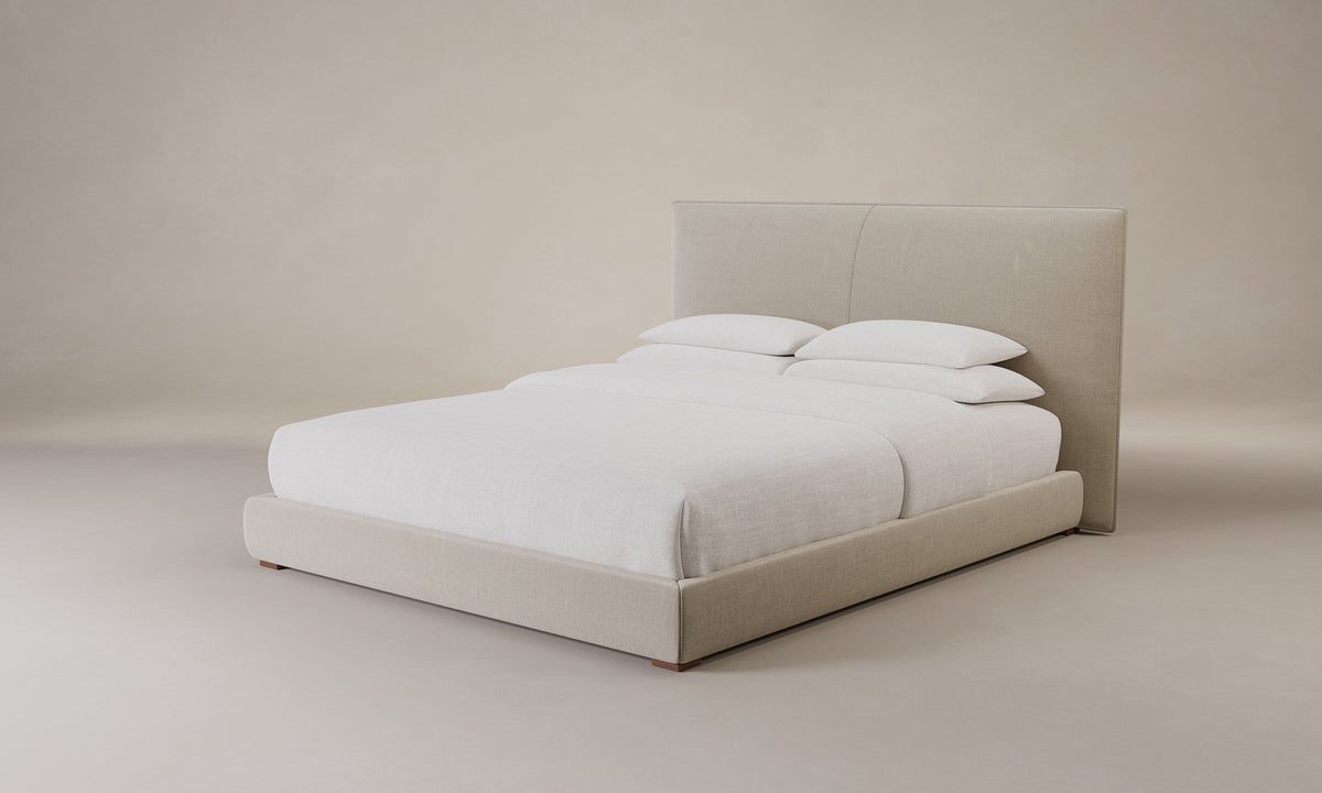 The Wythe Bed - Performance Textural Weave Earthen