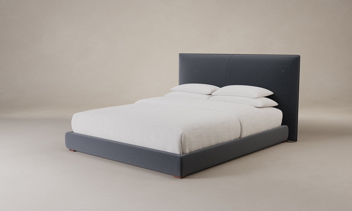 The Wythe Bed - Performance Textural Weave Marina
