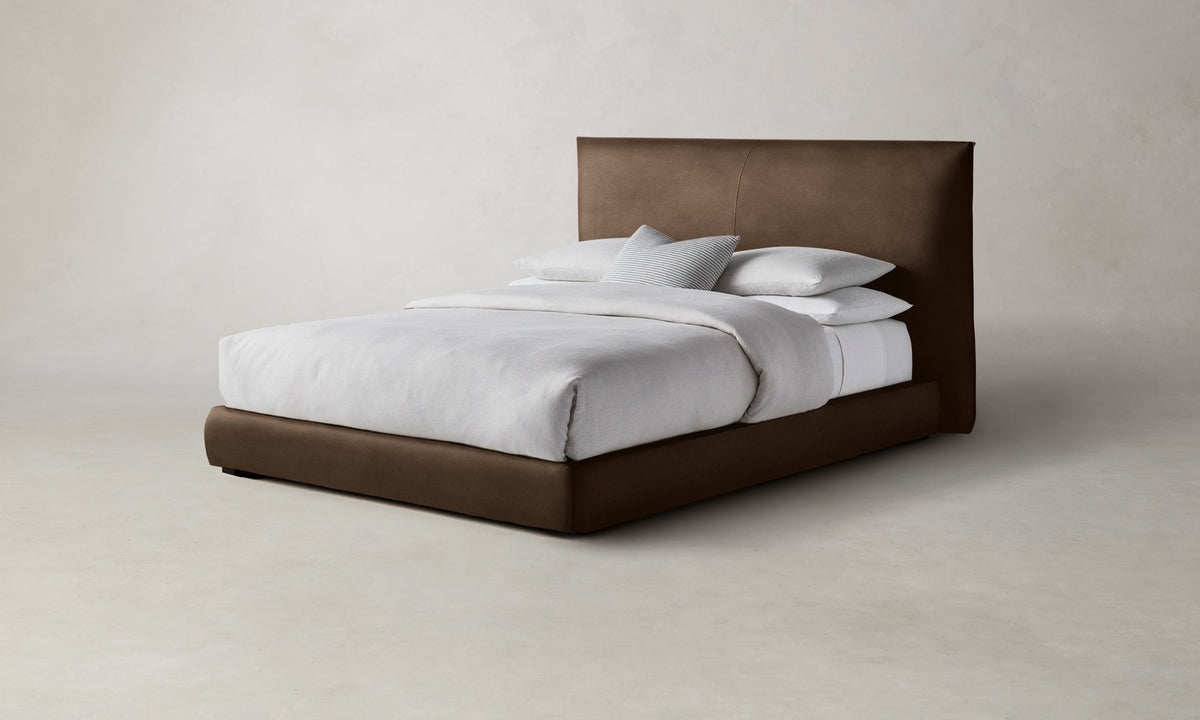 The Wythe Bed - Performance Velvet Bark