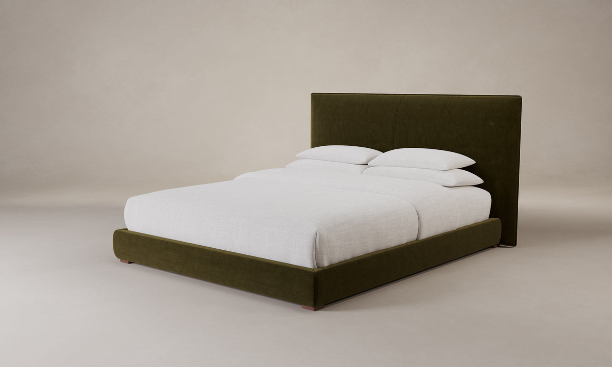 The Wythe Bed - Performance Velvet Olive
