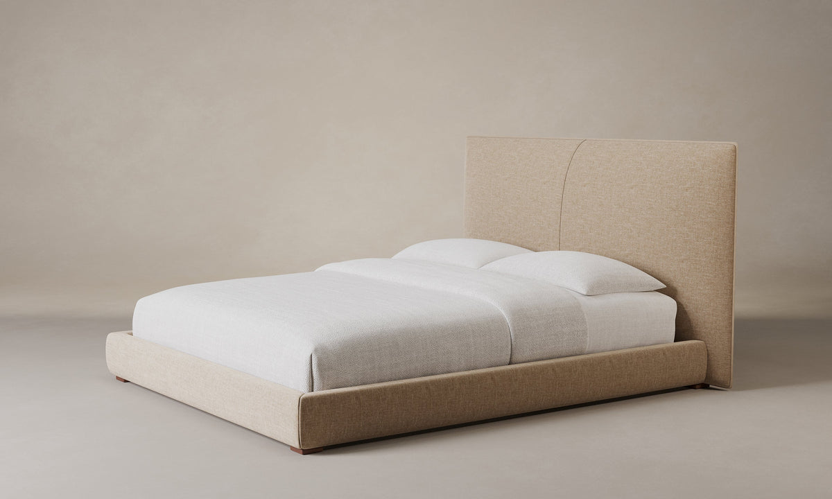 The Wythe Bed - Heritage Belgian Linen Chai