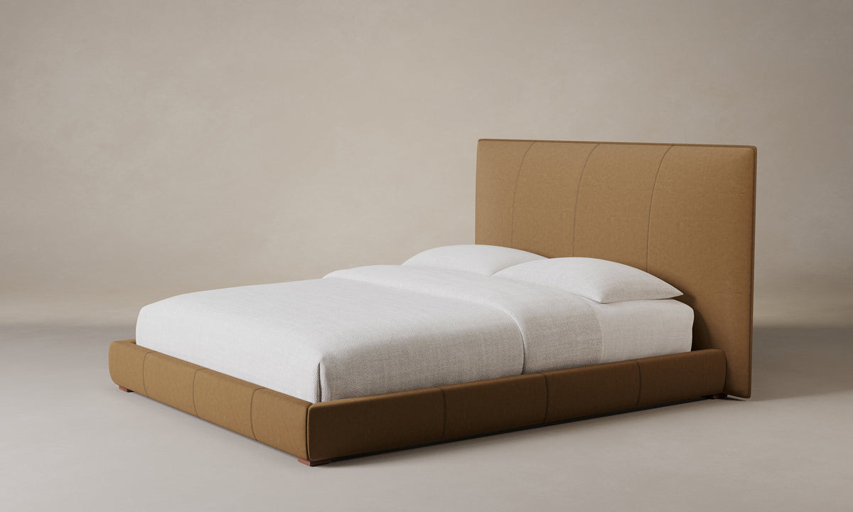 The Wythe Bed - Nubuck Leather Saddle