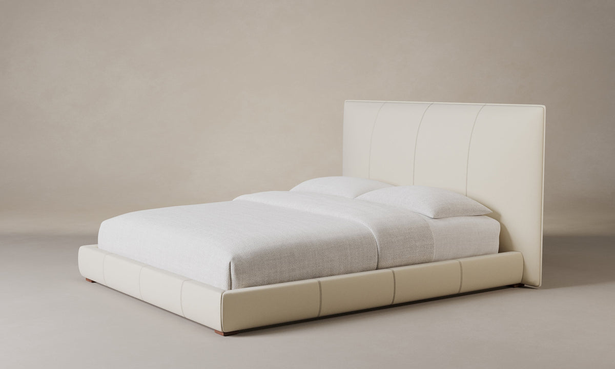 The Wythe Bed - Nubuck Leather Sail
