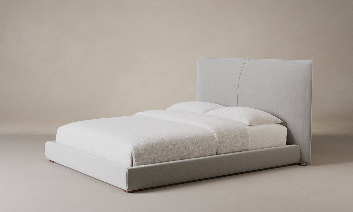 The Wythe Bed - Performance Linen Weave Cloud