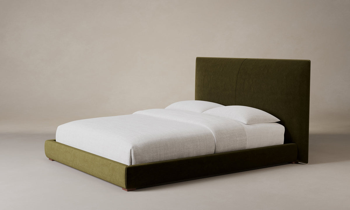 The Wythe Bed - Performance Velvet Olive