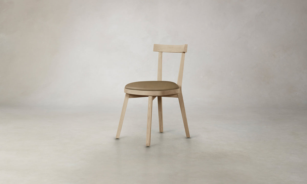 The Allen Dining Chair - Costa Leather Portobello