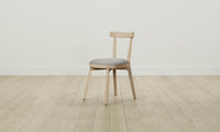 The Allen Dining Chair - Italian Bouclé Fossil