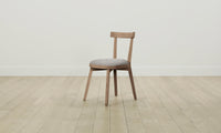 The Allen Dining Chair - Italian Bouclé Fossil