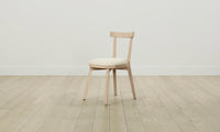 The Allen Dining Chair - Italian Bouclé White