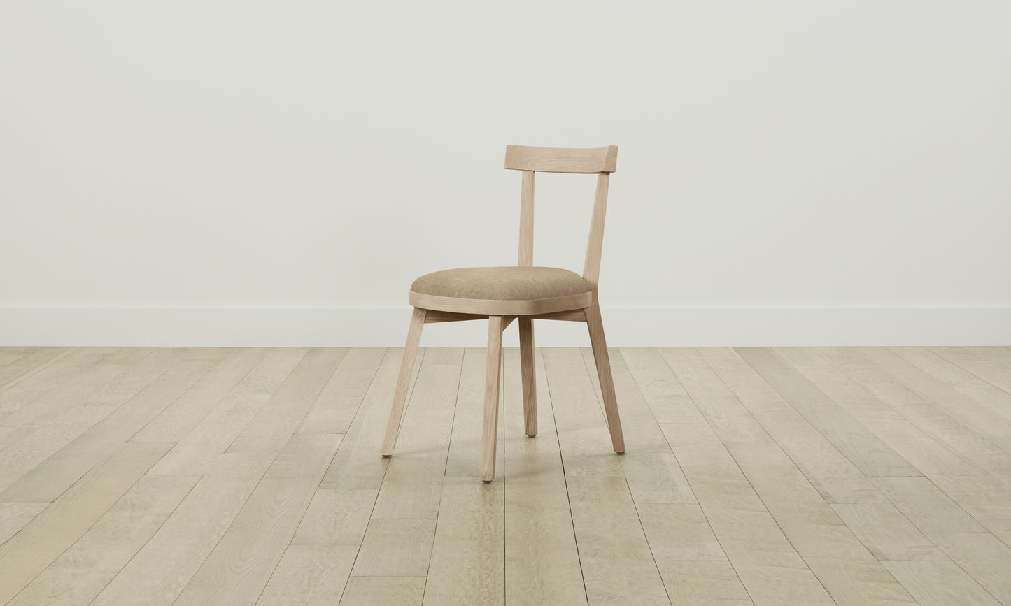 The Allen Dining Chair - Mohair Almond