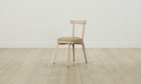 The Allen Dining Chair - Mohair Almond