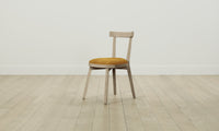 The Allen Dining Chair - Mohair Amber