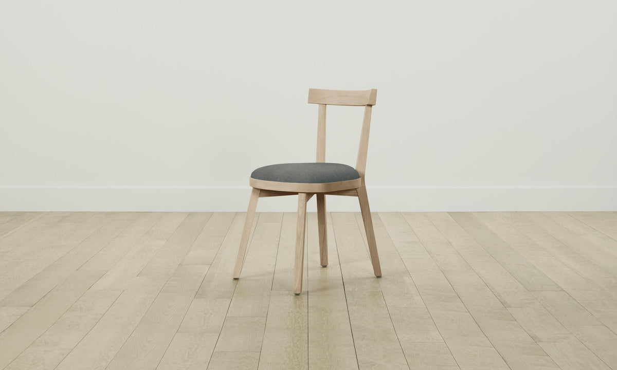 The Allen Dining Chair - Mohair Fog