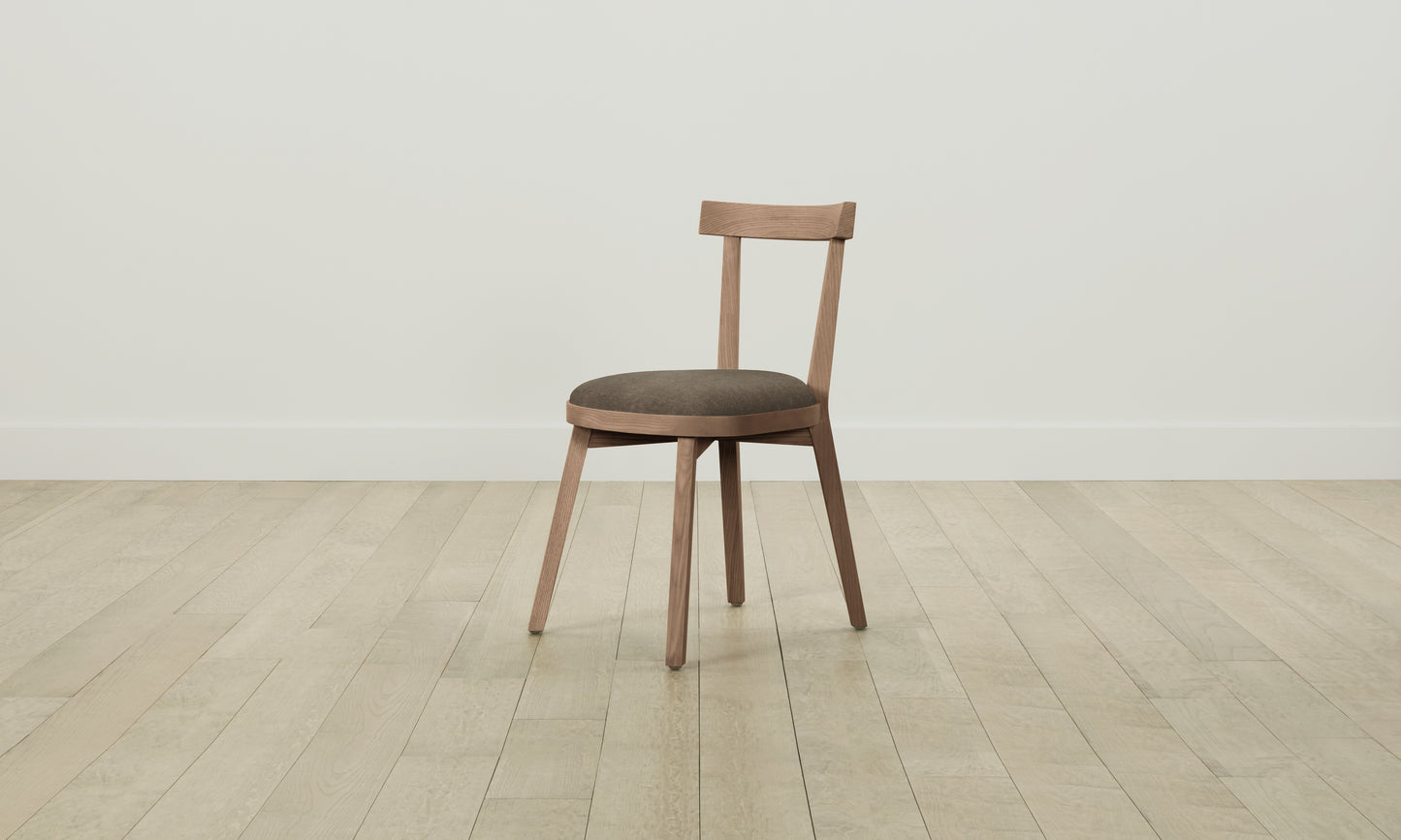 The Allen Dining Chair - Mohair Mink