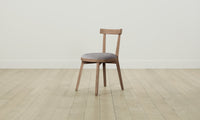 The Allen Dining Chair - Nubuck Leather Asphalt