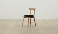 The Allen Dining Chair - Nubuck Leather Espresso