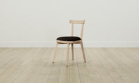 The Allen Dining Chair - Nubuck Leather Espresso