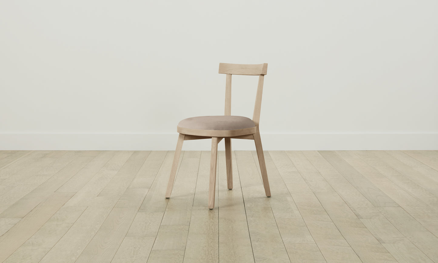 The Allen Dining Chair - Nubuck Leather Fawn