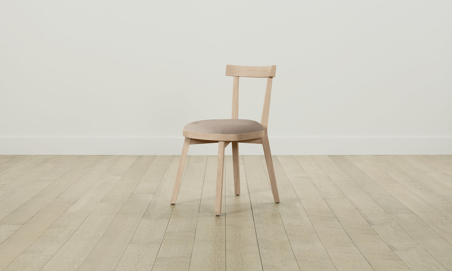 The Allen Dining Chair - Nubuck Leather Fawn