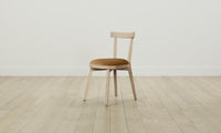 The Allen Dining Chair - Nubuck Leather Saddle