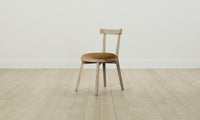 The Allen Dining Chair - Nubuck Leather Saddle