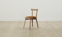 The Allen Dining Chair - Nubuck Leather Saddle