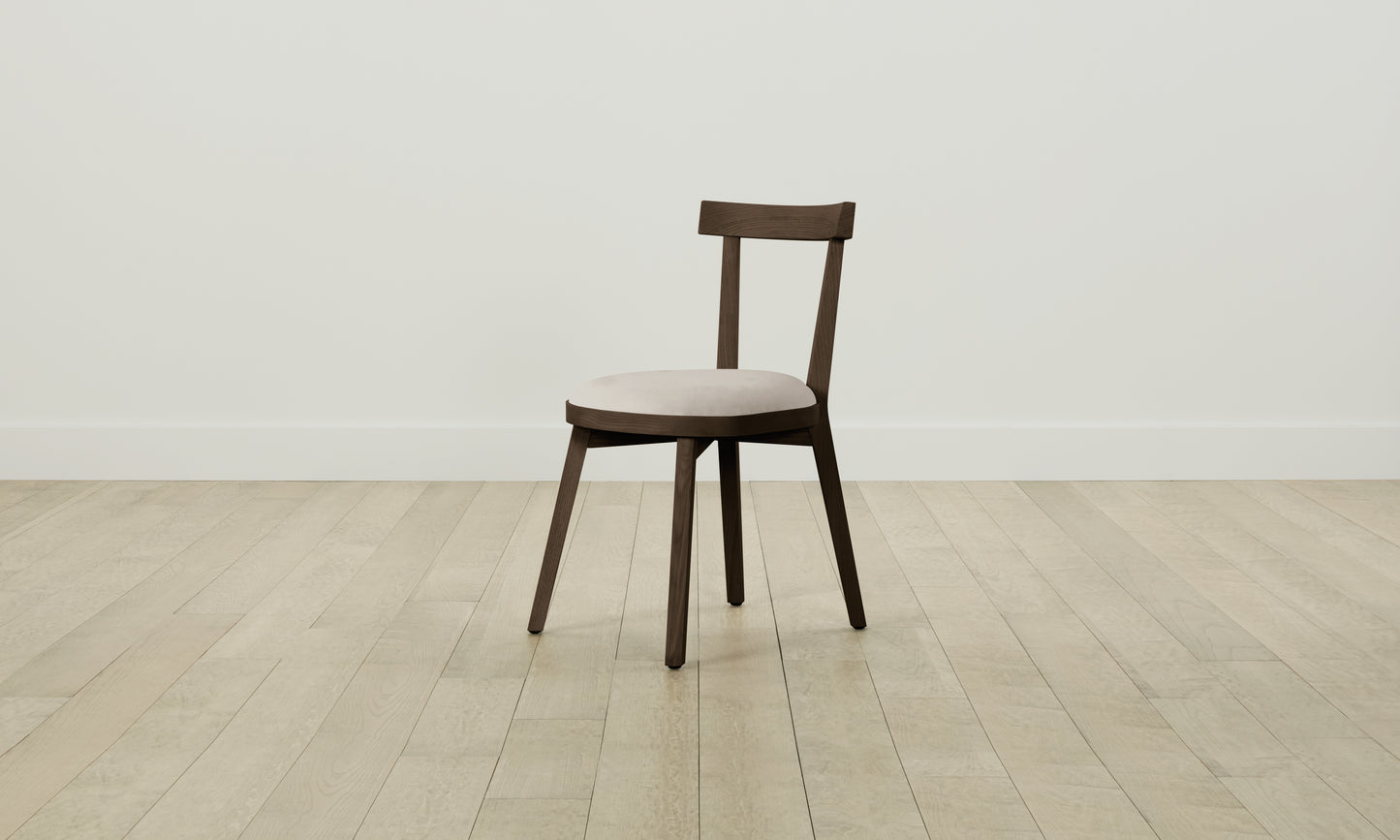 The Allen Dining Chair - Nubuck Leather Sail