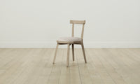 The Allen Dining Chair - Nubuck Leather Sail