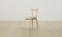 The Allen Dining Chair - Nubuck Leather Sail