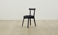 The Allen Dining Chair - Pebbled Leather Ink