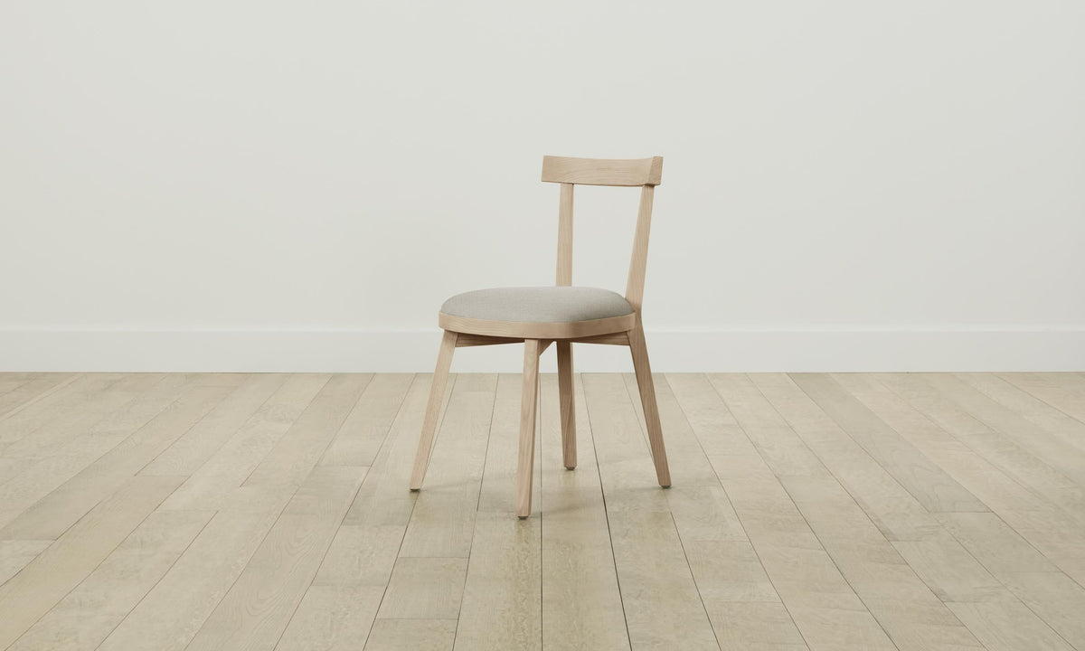 The Allen Dining Chair - Performance Linen Weave Beige