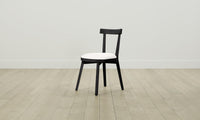 The Allen Dining Chair - Performance Textured Tweed Snow