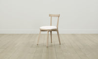 The Allen Dining Chair - Performance Textured Tweed Snow