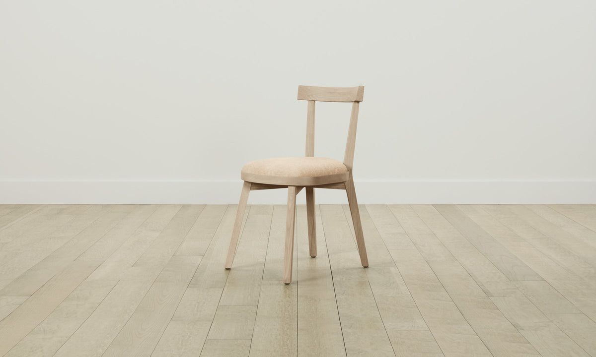The Allen Dining Chair - Performance Velvet Butter