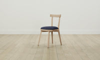 The Allen Dining Chair - Performance Velvet Midnight